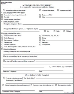 Accident Investing Report