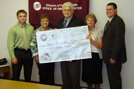 Town of Bridgeville receives ARRA funds