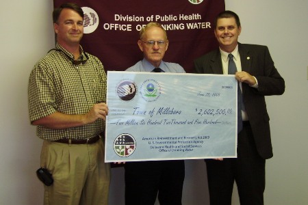 Town of Millsboro receives ARRA funds