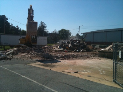 Demolition of Existing Washington Street Treatment Plant.