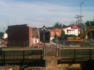 Demolition of Existing Washington Street Treatment Plant.