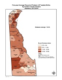 Map: enlarge map of Preterm Births 12-16