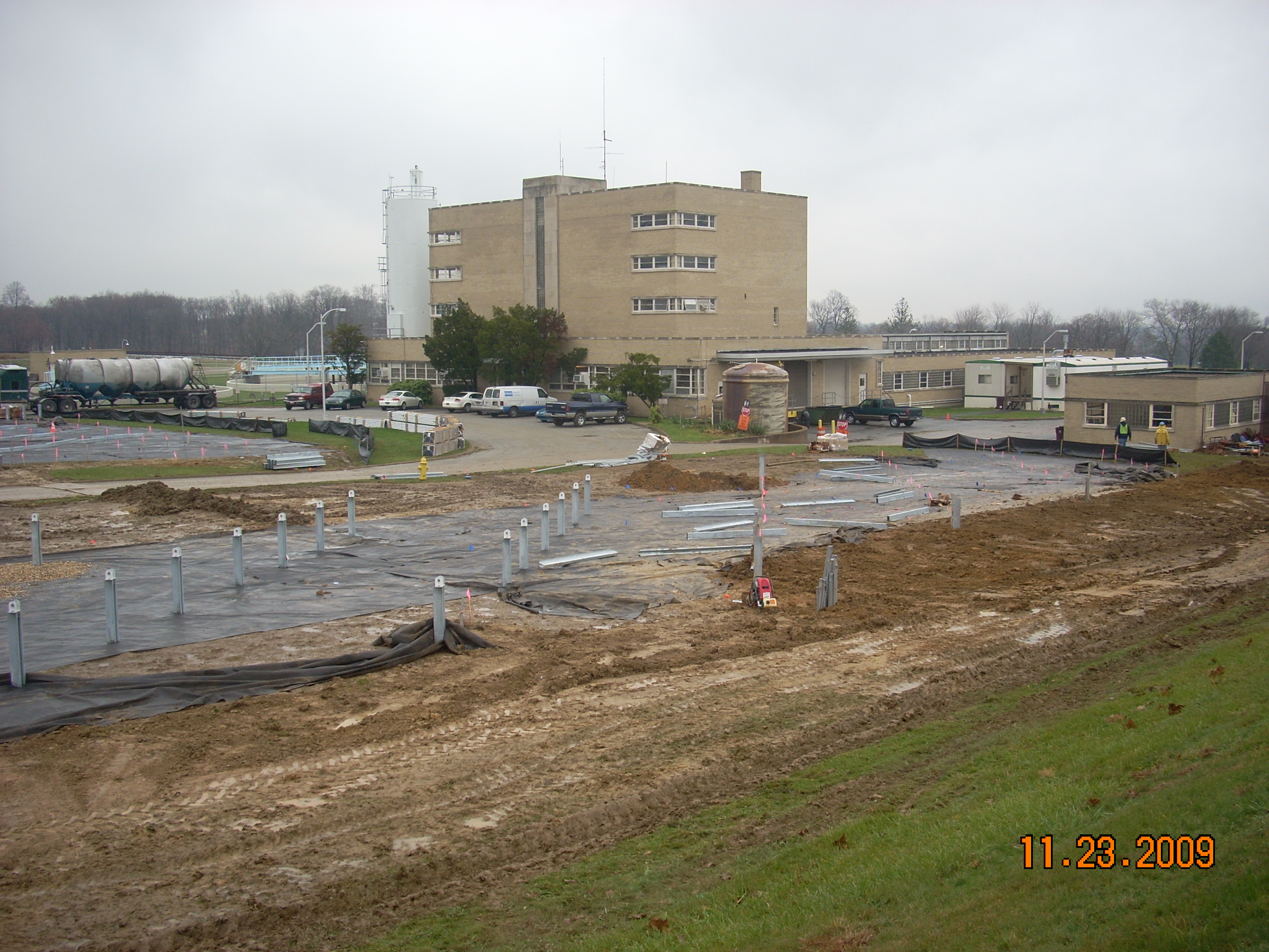 The solar panels will provide energy forthe Wilmington Porter Plant Water Treatment Facility.