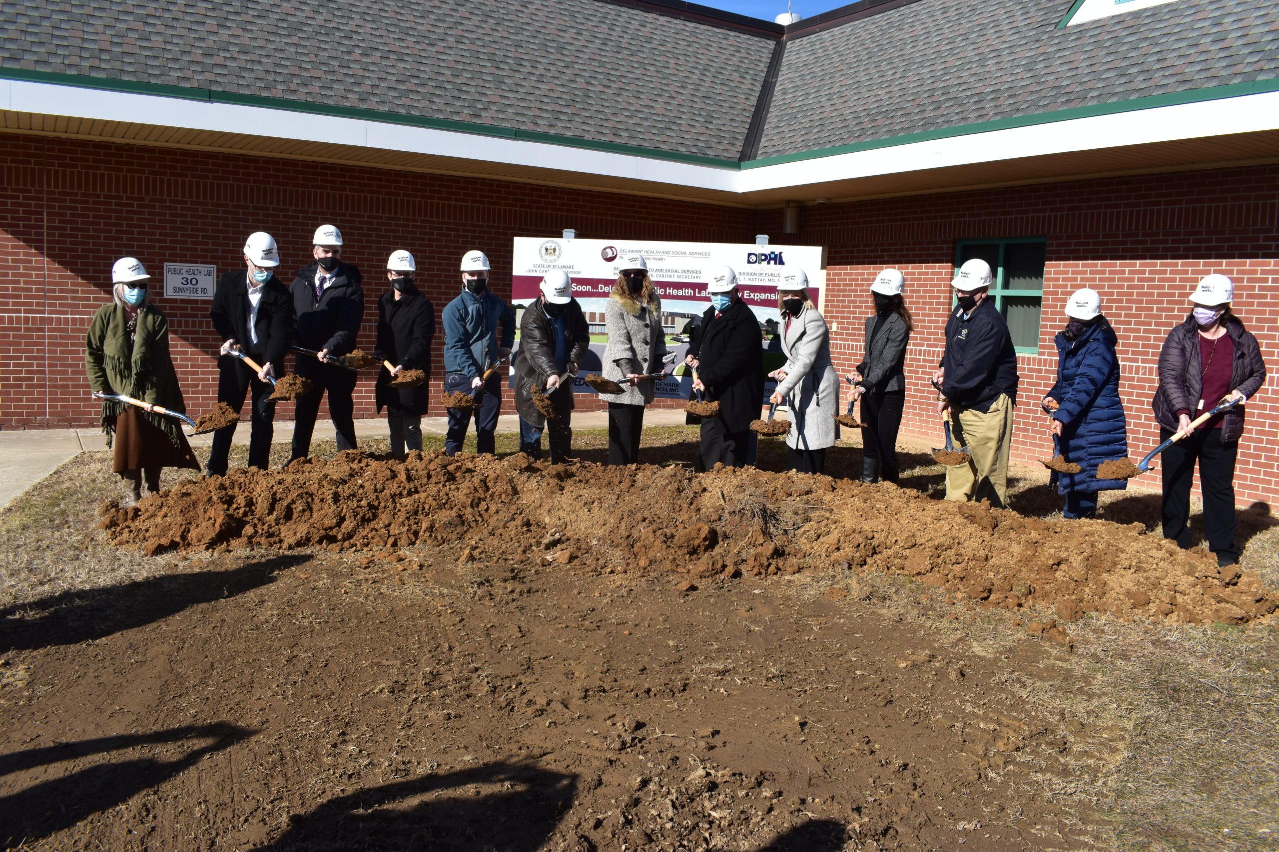 Delaware Public Health Laboratory Breaks Ground On Expansion To Meet Testing, Surveillance Demands